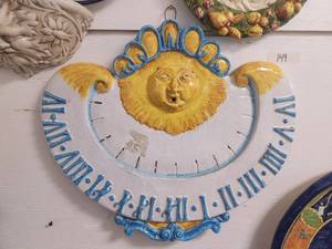 lot 149 image: Here comes the sun Hand crafted sun dial