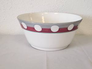 lot 194 image: Large art deco serving bowl (12 x 5H)
