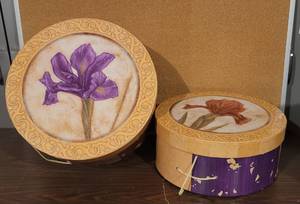 lot 10 image: ROUND NESTING STORAGE CONTAINERS AS SHOWN.