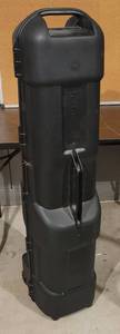 lot 17 image: GOLF CLUB TRAVEL CASE AS SHOWN.