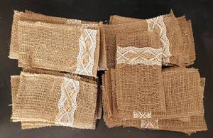 lot 29 image: (50) SILVERWARE SLEEVES IN STYLEDESIGN SHOWN.