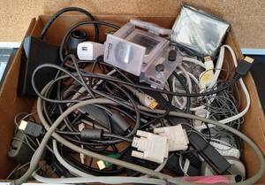 lot 70 image: CABLES, GAMING ACCESSORIES, AND MORE AS SHOWN.