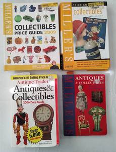 lot 77 image: (4) ANTIQUES AND COLLECTIBLES BOOKS AS SHOWN.