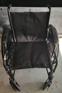 lot 91 image: DALTON WHEELCHAIR AS SHOWN.