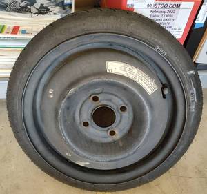 lot 102 image: GOOD YEAR DONUT SPARE TIRE AS SHOWN.