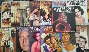 lot 106 image: (22) NOSTALGIC AMERICA MAGAZINES AS SHOWN. SOME HAVE DUPLICATES.