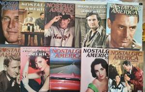lot 107 image: (22) NOSTALGIC AMERICA MAGAZINES AS SHOWN. SOME HAVE DUPLICATES.