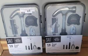 lot 55 image: (2) NEW, UNOPENED 14-PIECE TOOL SETS AS SHOWN. (SOLD 2 X THE MONEY)