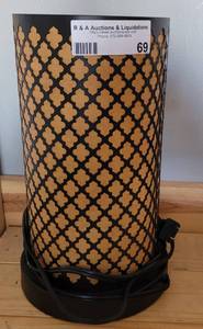 lot 69 image: TABLE LAMP IN STYLE SHOWN.
