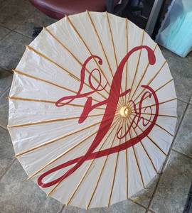 lot 72 image: ASIAN UMBRELLA AS SHOWN.