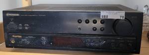 lot 78 image: PIONEER AUDIOVIDEO STEREO RECEIVER AS SHOWN.