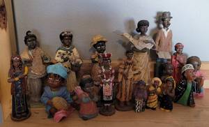 lot 91 image: LOT OF FIGURINES AS SHOWN.