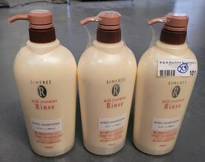 lot 101 image: (3) MILD-TREATMENT SHAMPOO BOTTLES AS SHOWN. (SOLD 3 X THE MONEY)