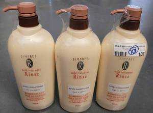 lot 103 image: (3) MILD-TREATMENT SHAMPOO BOTTLES AS SHOWN. (SOLD 3 X THE MONEY)