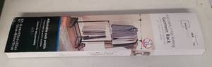 lot 130 image: MAINSTAYS ADJUSTABLE 2-TIER GARMENT RACK IN BOX AS SHOWN.