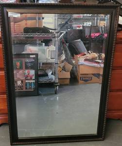 lot 139 image: LARGE SIZE MIRROR IN STYLE SHOWN.