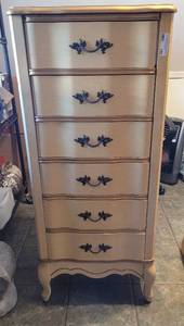lot 155 image: VINTAGE LINGERIE CHEST IN STYLEDESIGN SHOWN.